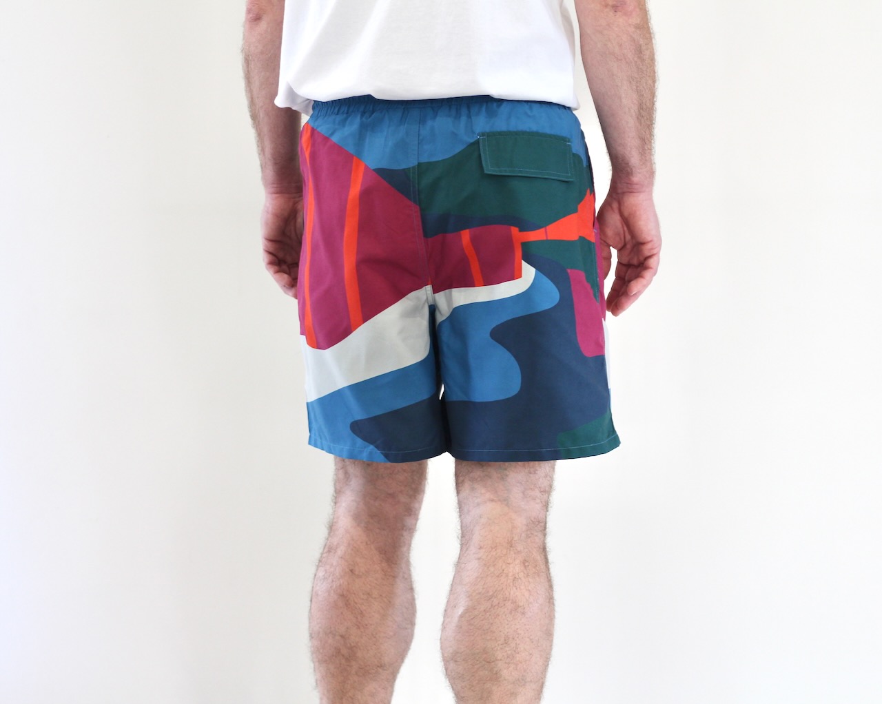 By Parra The Festival Fence Swimshort Blue