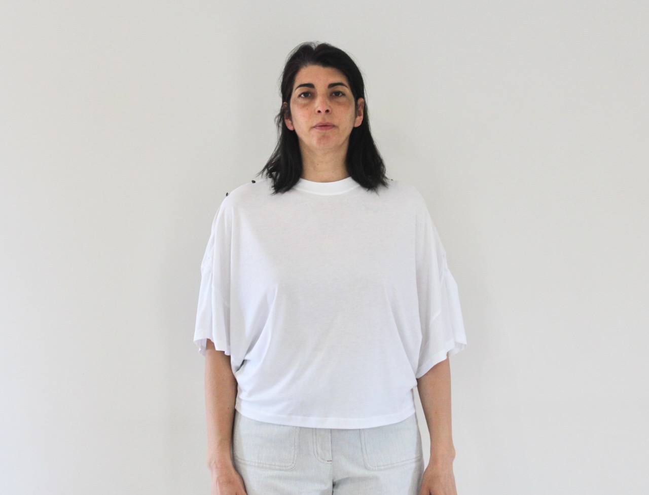 Sessun Summer Night t-shirt Optical white
