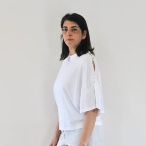 Sessun Summer Night t-shirt Optical white