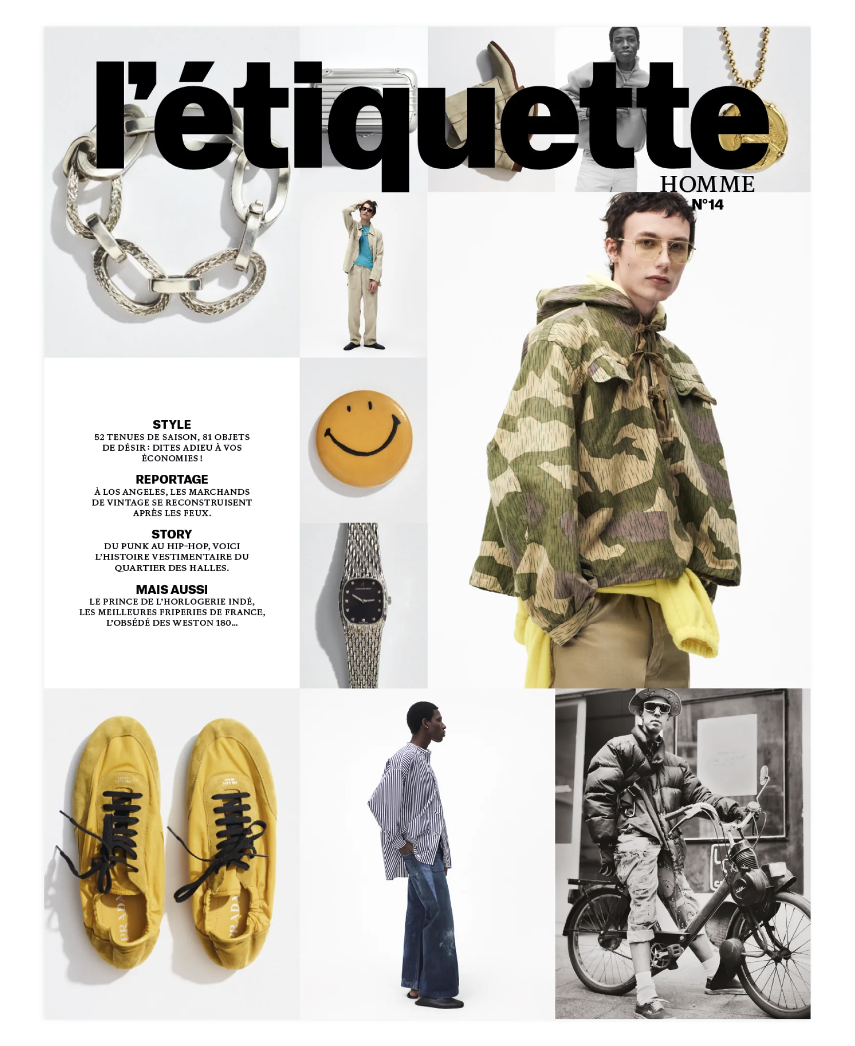 L'étiquette Homme numéro 14