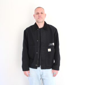 Carhartt Wip OG Arcan Graphic Jacket Black Heavy Stone wash