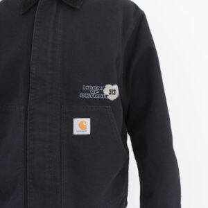 Carhartt Wip OG Arcan Graphic Jacket Black Heavy Stone wash
