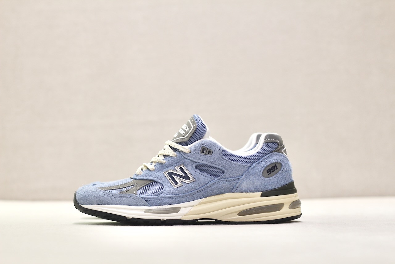 New Balance 991 BV2 Grounded Pastels Celestial Blue Faded Denim