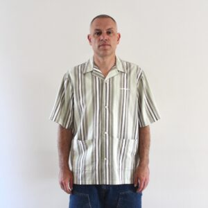 Carhartt Wip Folsey Shirt Stripe Pale Olive