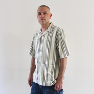Carhartt Wip Folsey Shirt Stripe Pale Olive
