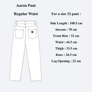 Aaron Pant Blue Stone Bleached