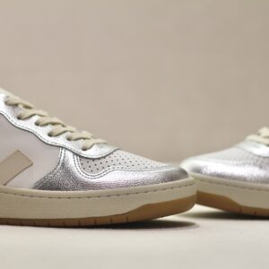 Veja V10 Prime Leather White Pierre Silver