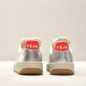 Veja V10 Prime Leather White Pierre Silver