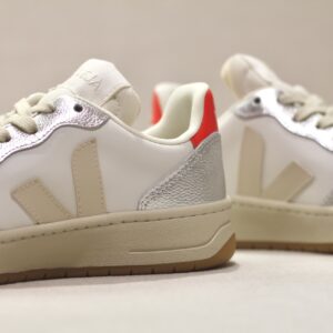 Veja V10 Prime Leather White Pierre Silver