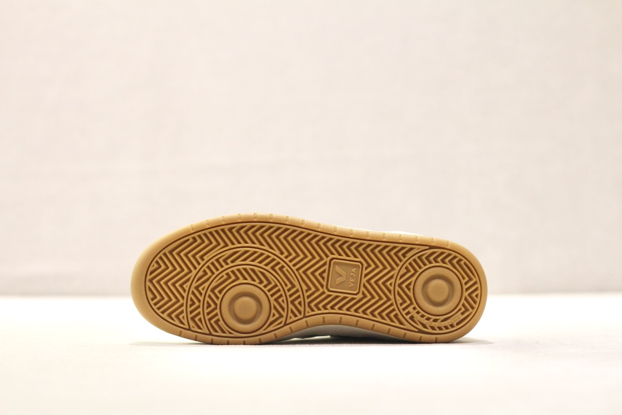 Veja V10 Prime Leather White Pierre Silver