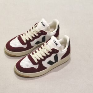 Veja V10 Prime Leather White Black Amarante