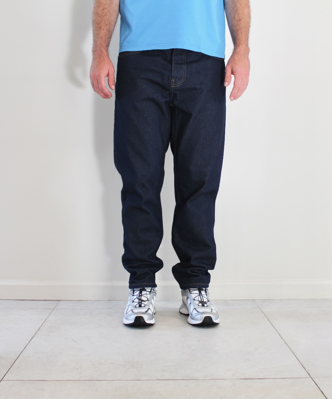 Newel Pant Blue One Wash