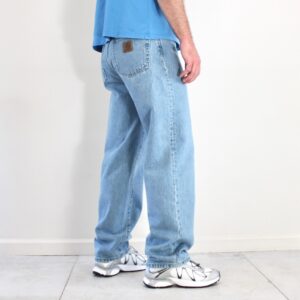 Carhartt Wip Aaron Pant Blue Stone Bleached