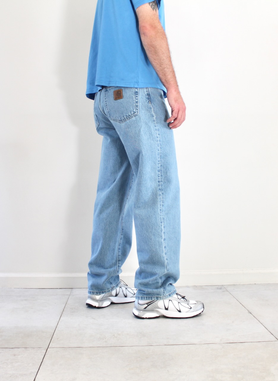 Carhartt Wip Aaron Pant Blue Stone Bleached