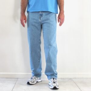 Carhartt Wip Aaron Pant Blue Stone Bleached