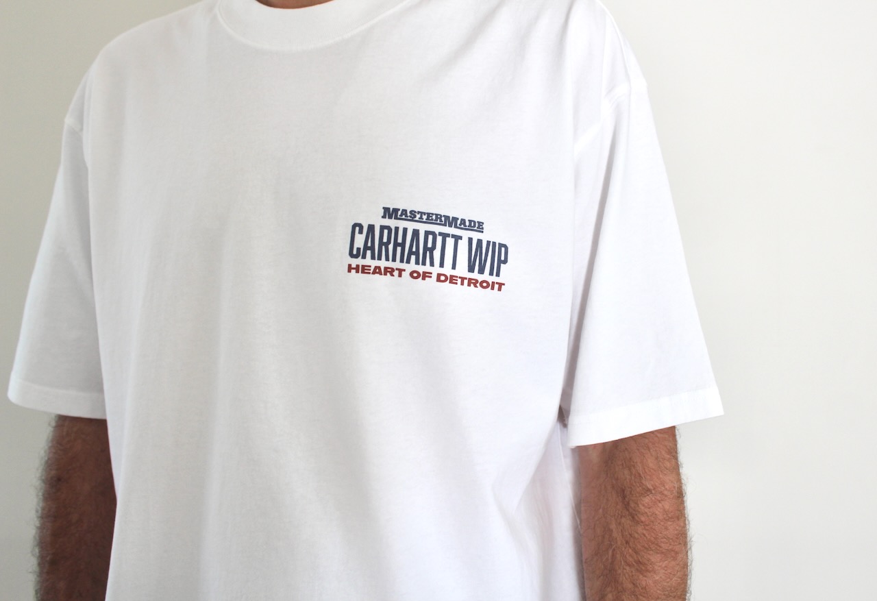 Carhatt Wip Arcan T-shirt White Heavy Stone Wash