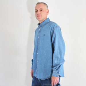 Carhartt Wip Lucas Shirt Blue Stone Washed