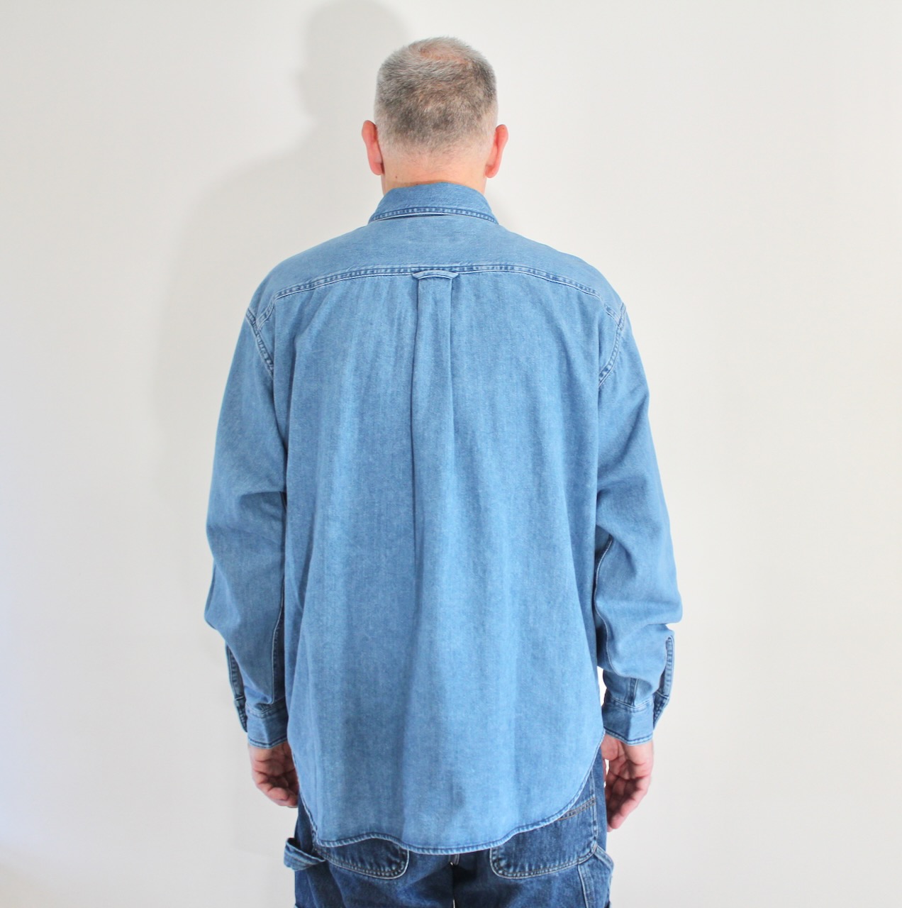 Carhartt Wip Lucas Shirt Blue Stone Washed