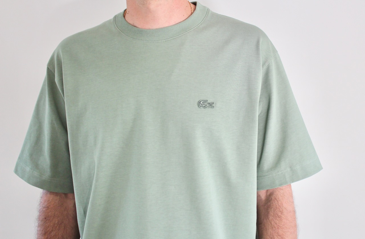 Lacoste Tee-shirt col rond thym
