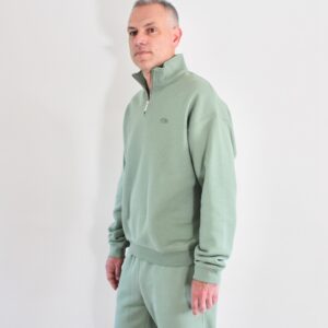 Lacoste Sweat half zip thym