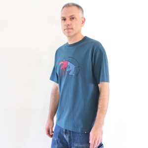 By Parra The Zoomiest T-shirt Mallard Green