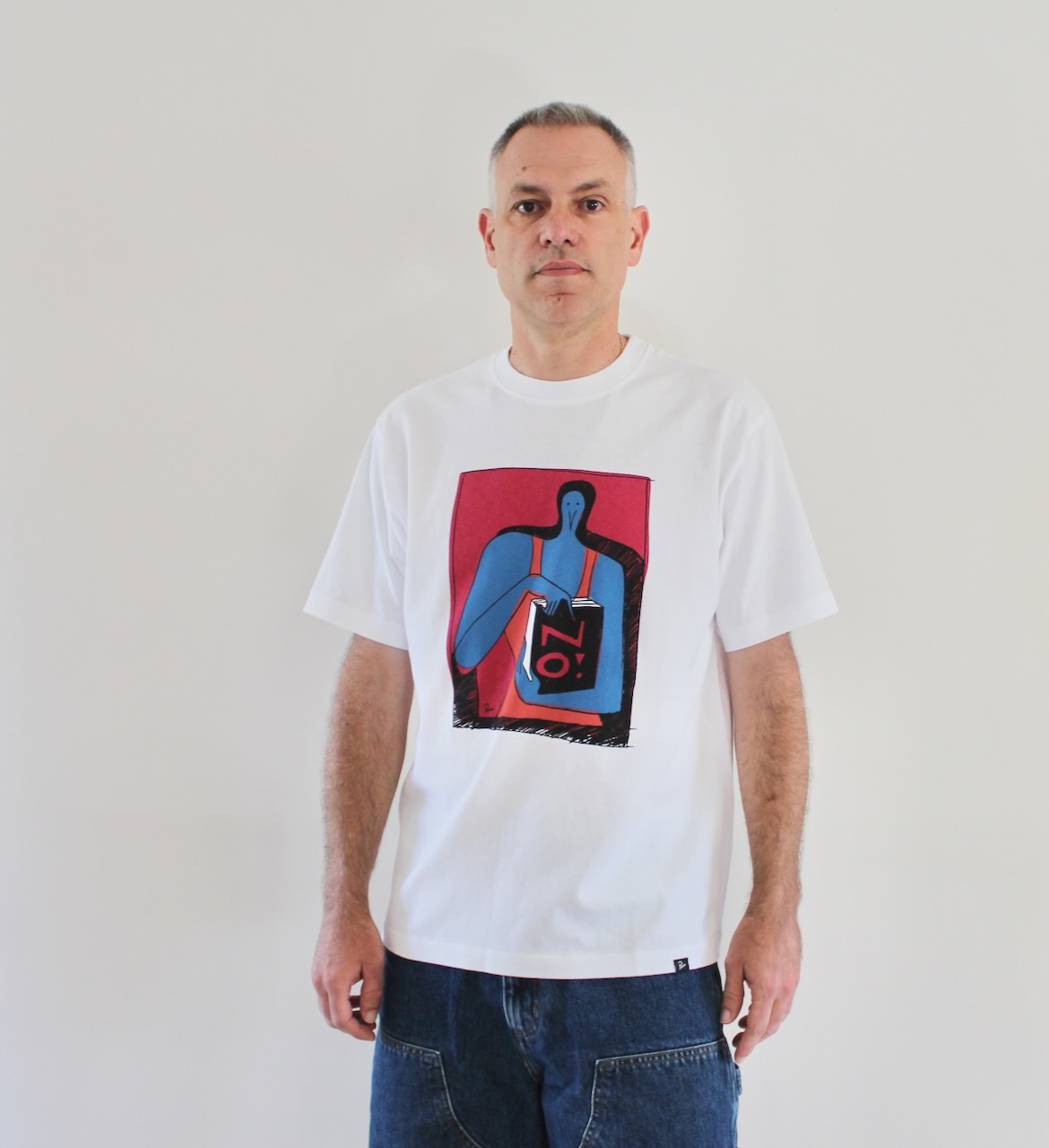 By Parra No Books T-shirt White