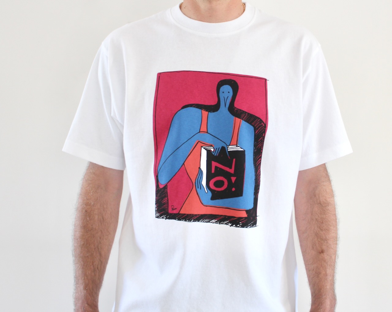 By Parra No Books T-shirt White