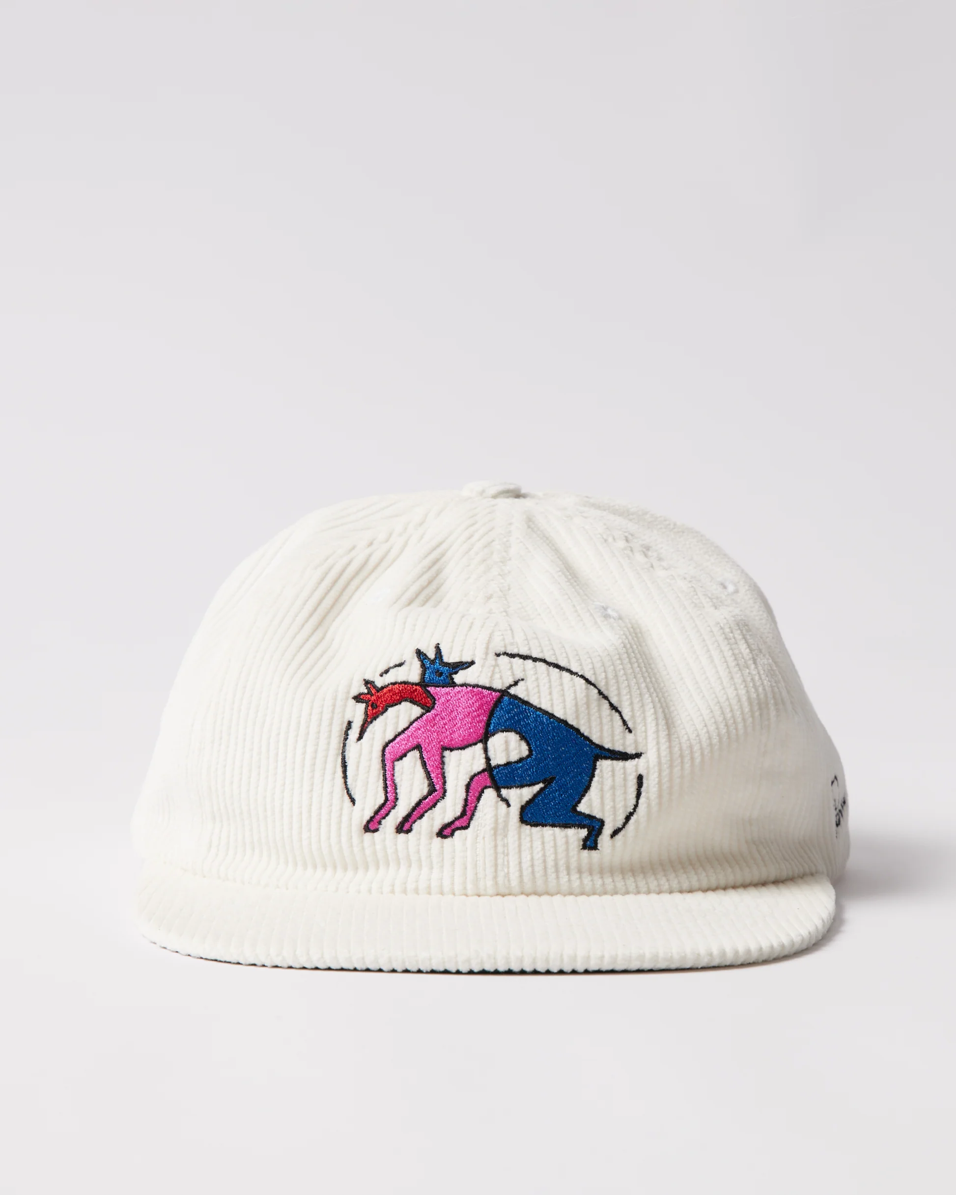 By Parra The Zoomies 6 Panel White