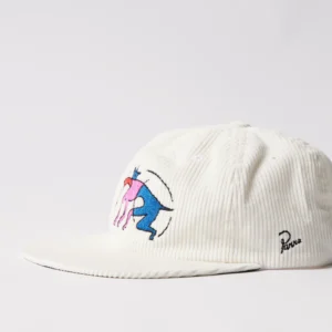By Parra The Zoomies 6 Panel White