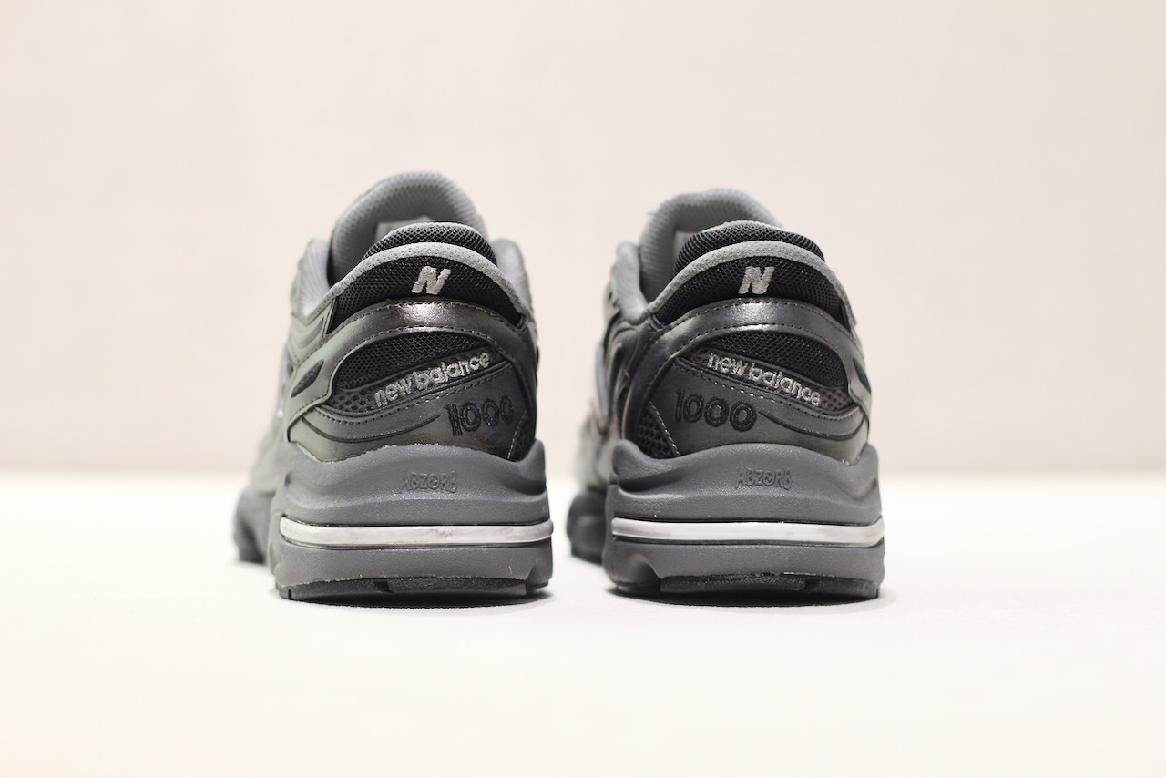 New Balance M1000F Black Metallic Black Cement