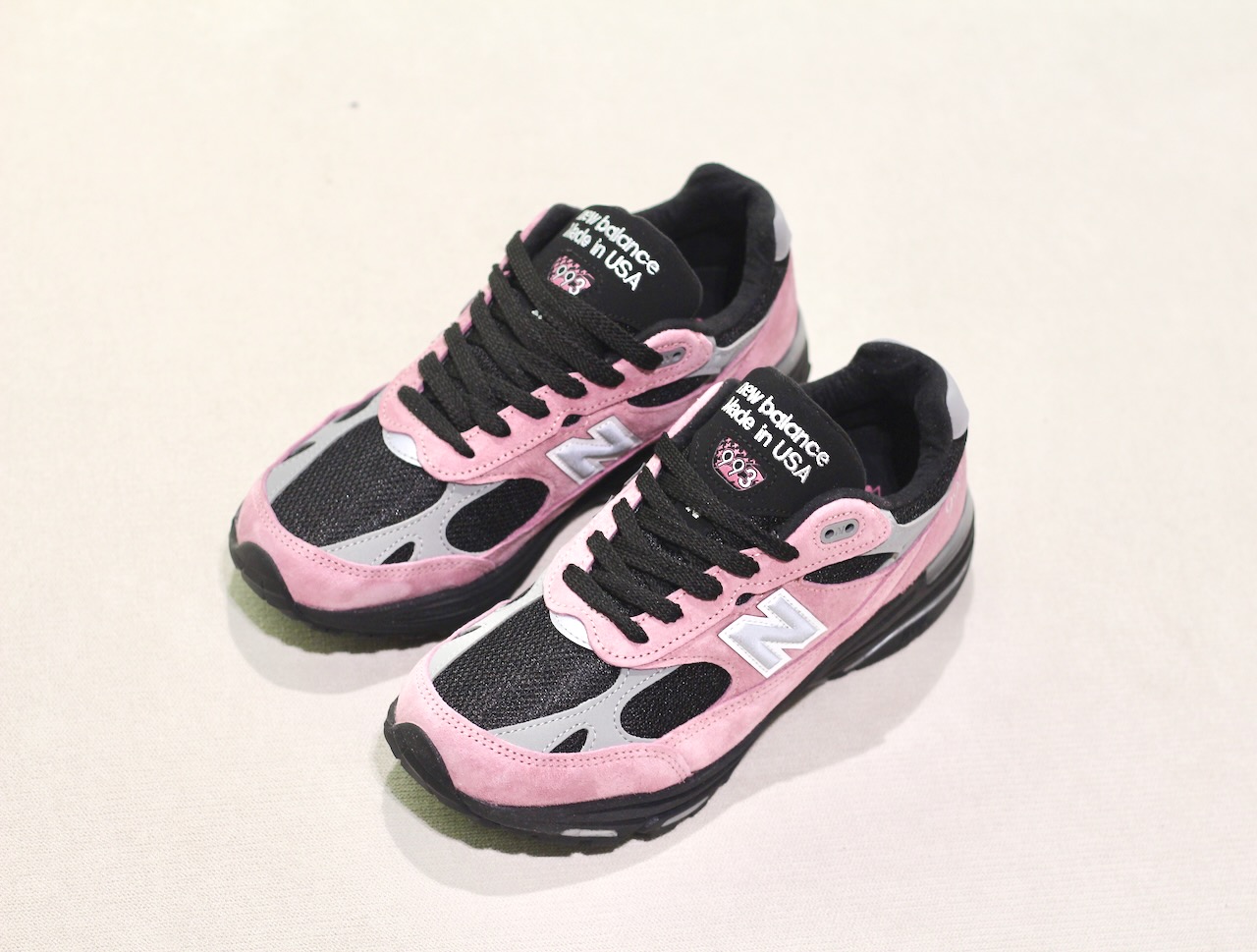 New Balance U993PB Pink Taffy Black