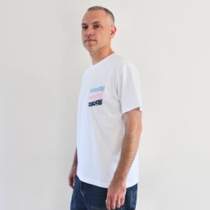 Bisous Tshirt Sonics Vichy White