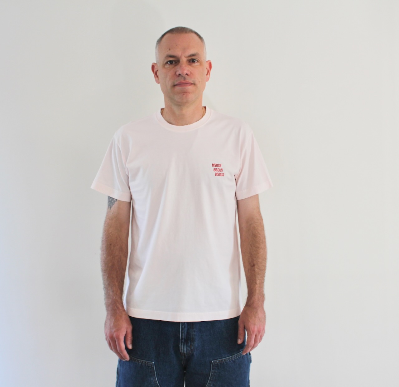 Bisous Tshirt Bisous X3 Pink