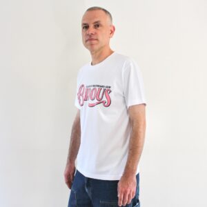 Bisous Tshirt Glamour Caviar White