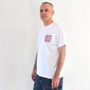 Bisous Tshirt Pablo White