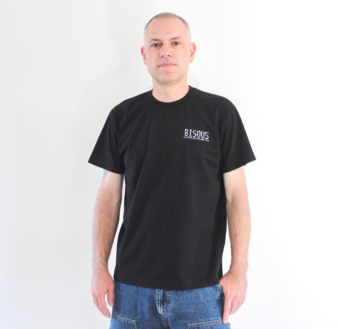 Bisous Tshirt Neo Metal Black