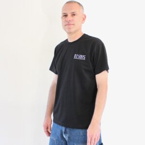 Bisous Tshirt Neo Metal Black