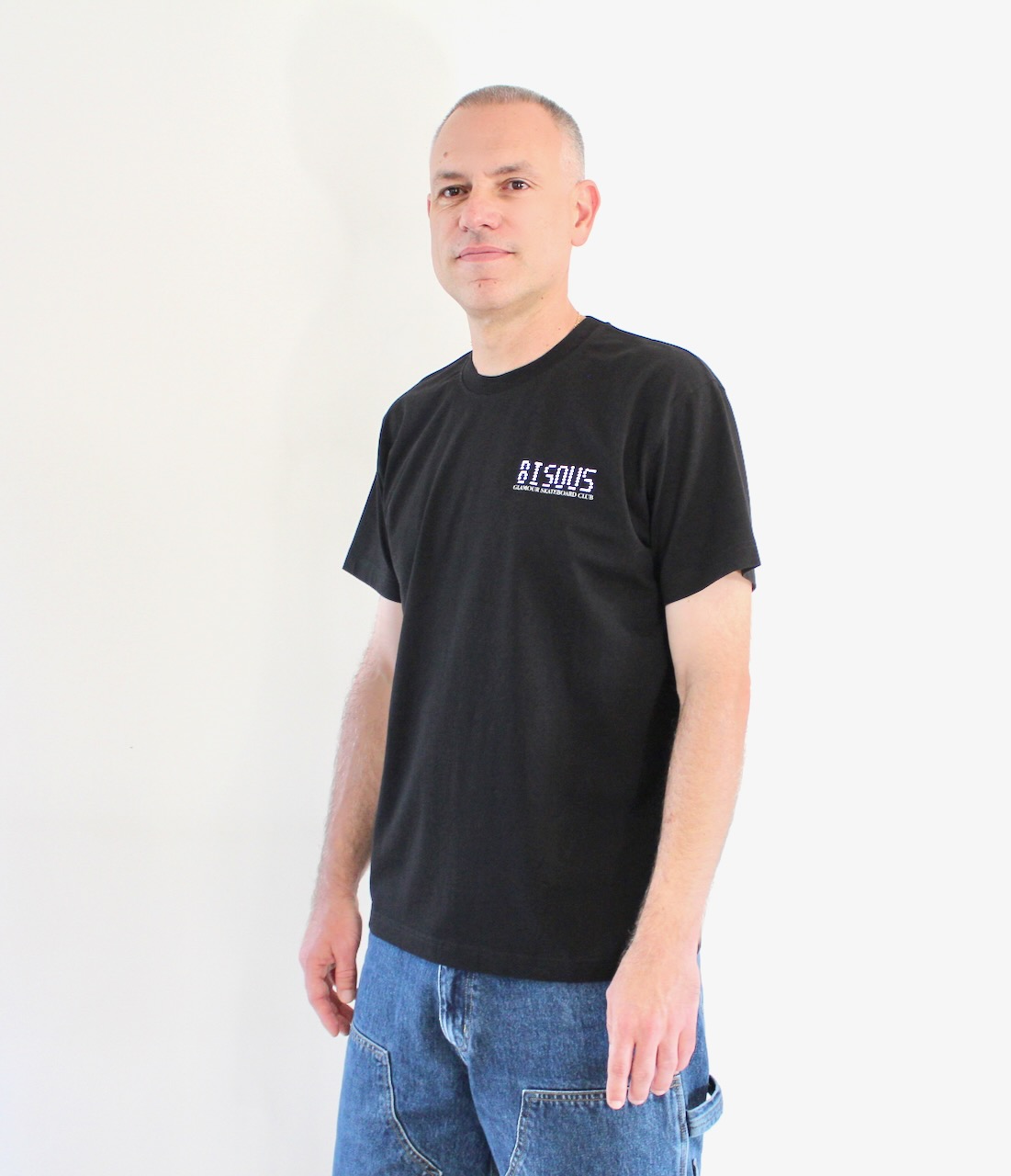 Bisous Tshirt Neo Metal Black