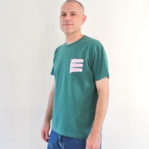 Bisous Tshirt Pablo Forest Green