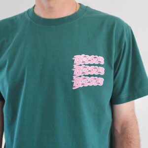 Bisous Tshirt Pablo Forest Green