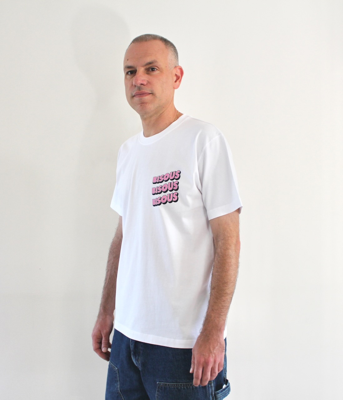 Bisous Tshirt Sonics White