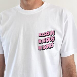 Bisous Tshirt Sonics White