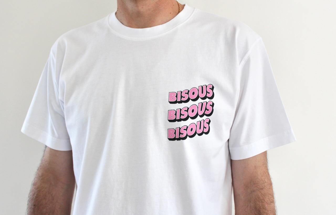 Bisous Tshirt Sonics White