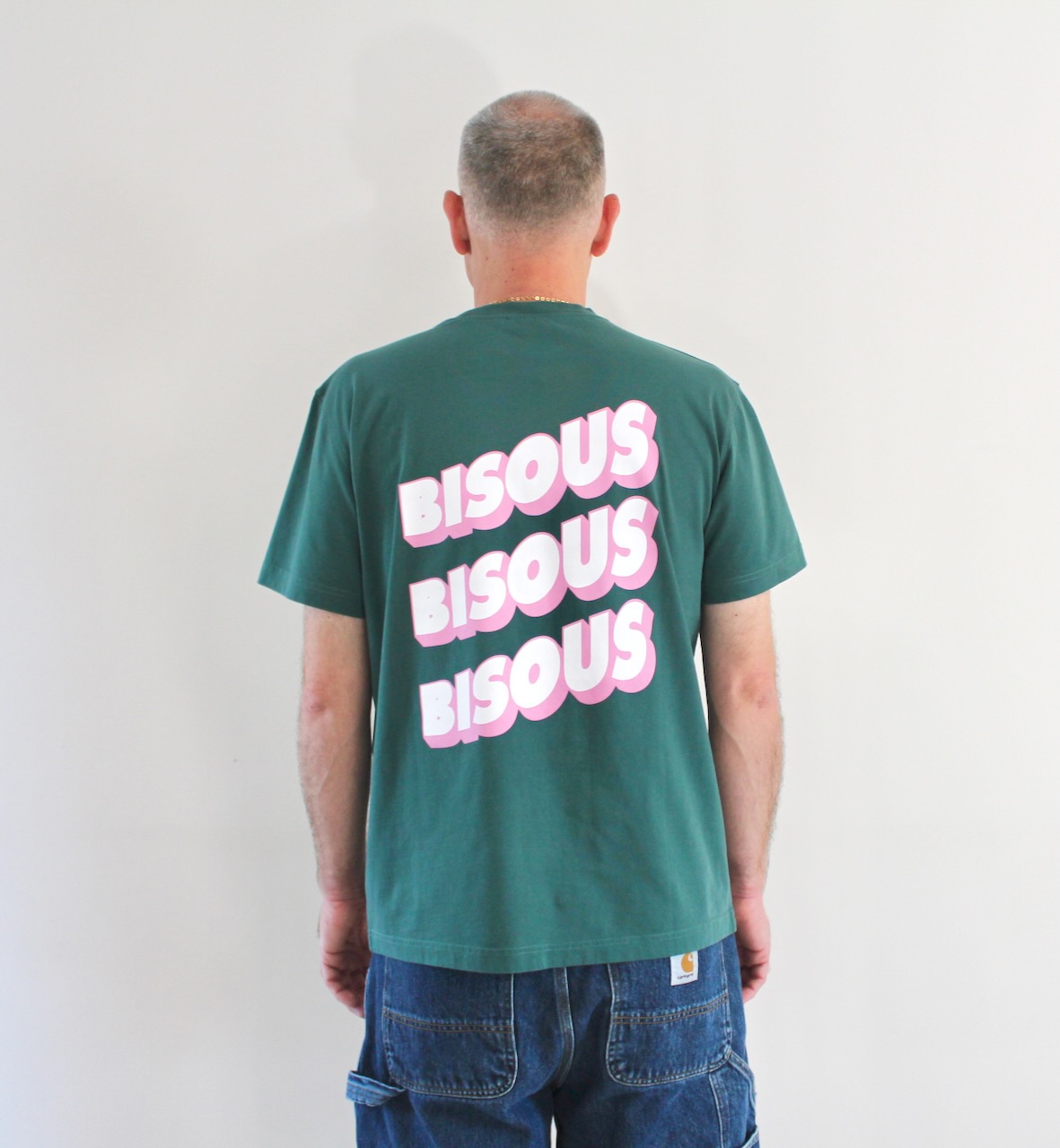 Bisous Tshirt Sonics Forest Green