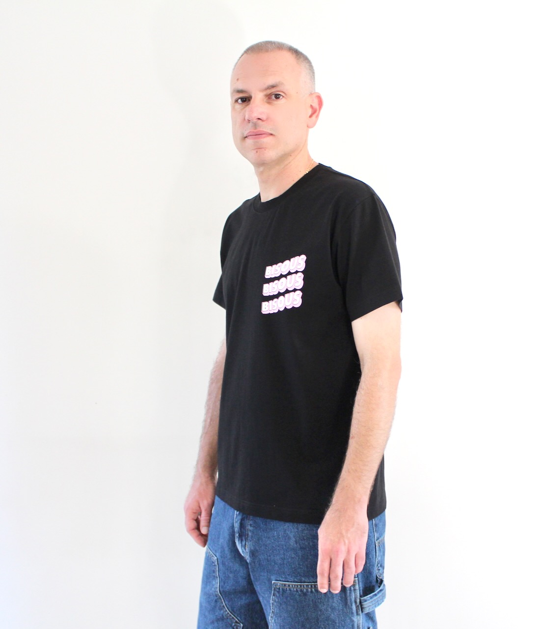 Bisous Tshirt Sonics Black