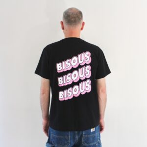 Bisous Tshirt Sonics Black