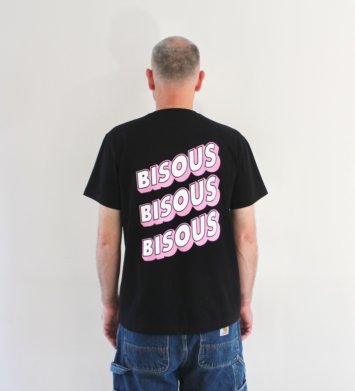 Bisous Tshirt Sonics Black