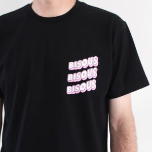 Bisous Tshirt Sonics Black