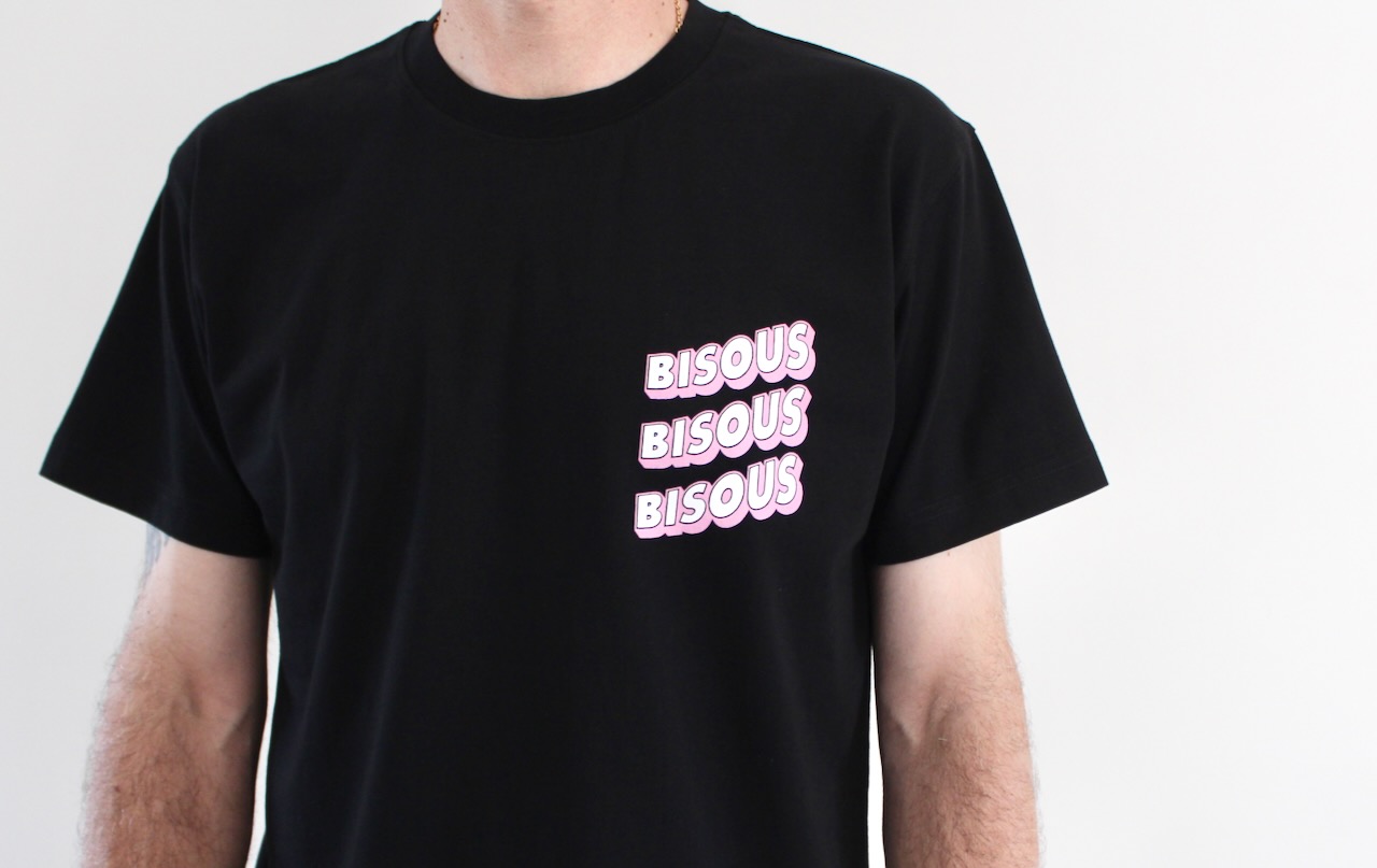 Bisous Tshirt Sonics Black