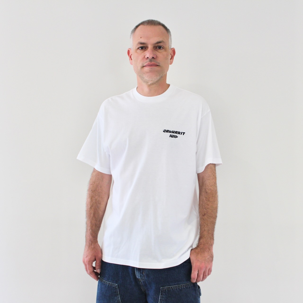 Carhartt Wip Wiptopia t-shirt blanc